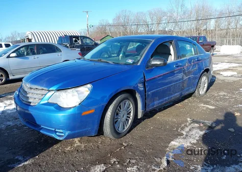 2007 Chrysler Sebring Touring z USA, uszkodzony, nr VIN 1C3LC56K37N534069